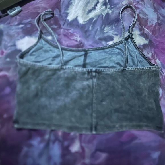 Acid Wash Bralette - Picture 2 of 2
